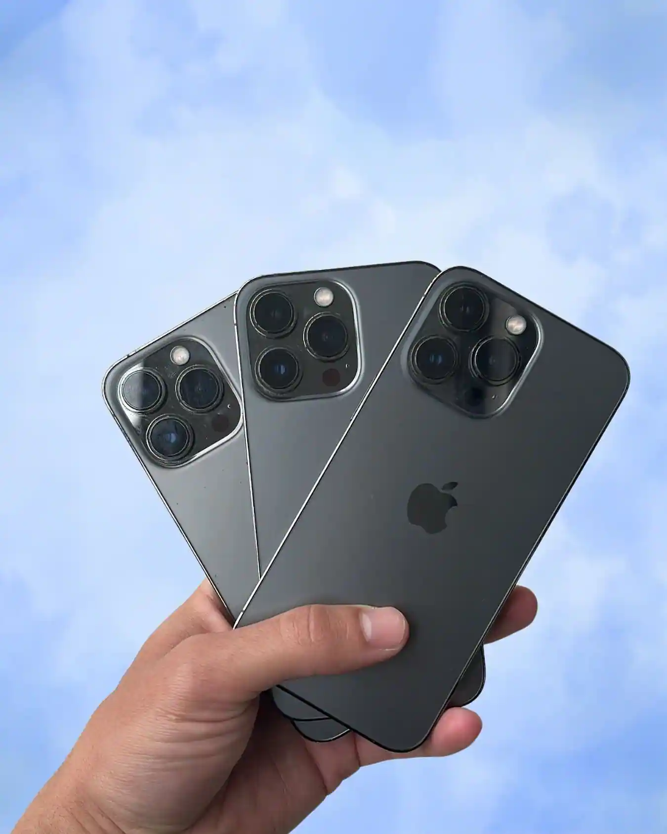 iPhones en exhibición